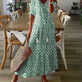 Michaela - Boho Dress with Tummy Coverage
