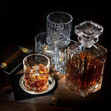 Whisky-Karaffe und Gläser Set
