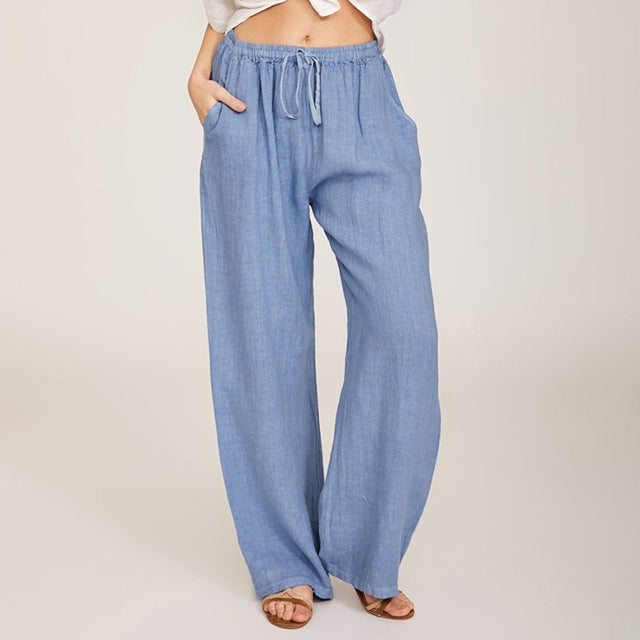 Enara - Comfortable Drawstring Trousers