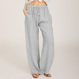 Enara - Comfortable Drawstring Trousers