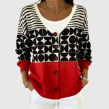 Comfortable Buttoned Knit Cardigan