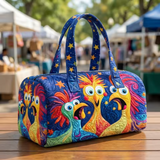 Adrienne | Weicher Handgefertigter Reisetasche