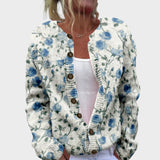 Patrícia - Autumn Floral Cardigan
