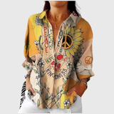 Lightweight and Colourful Printed Blouse