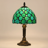 Lampe classique avec vitraux