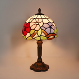 Tiffany-Stil Lampe mit buntem Glasfenster