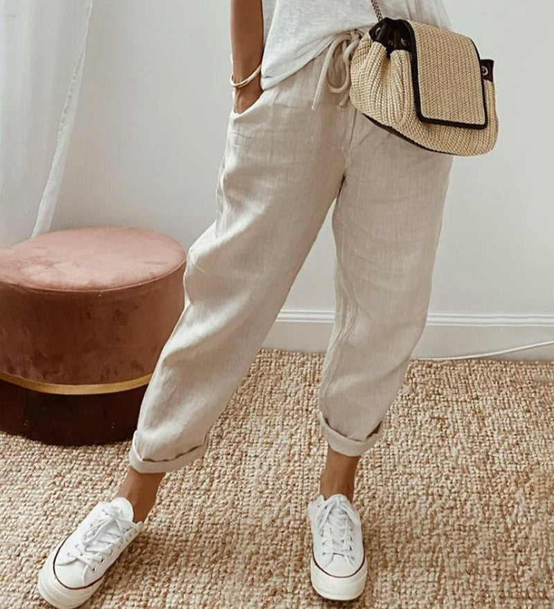Elegant Comfortable Fluid Trousers