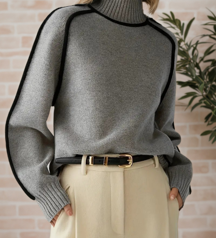 Ladies | Elegant High Neck Jumper