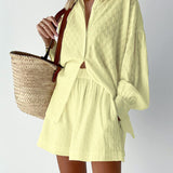 Elizabeth - Lightweight Shirt and Shorts Set