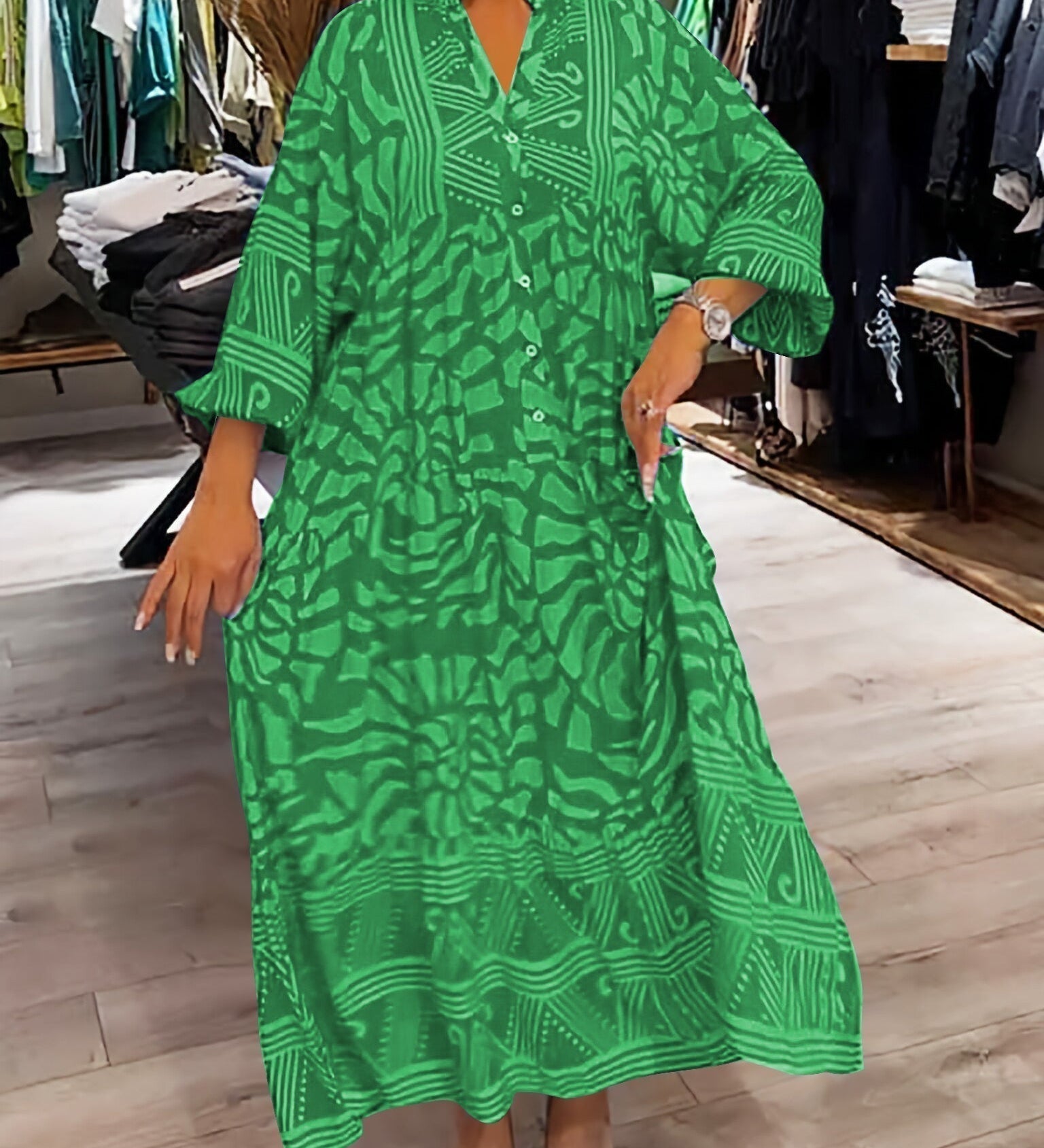 Carmilla - Vibrant Printed Dress