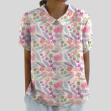 Elegant Floral Comfort Top