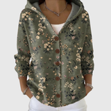 Hooded Comfort Cardigan in Knit