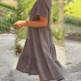 Bexley - Casual Summer Dress with V-Neck