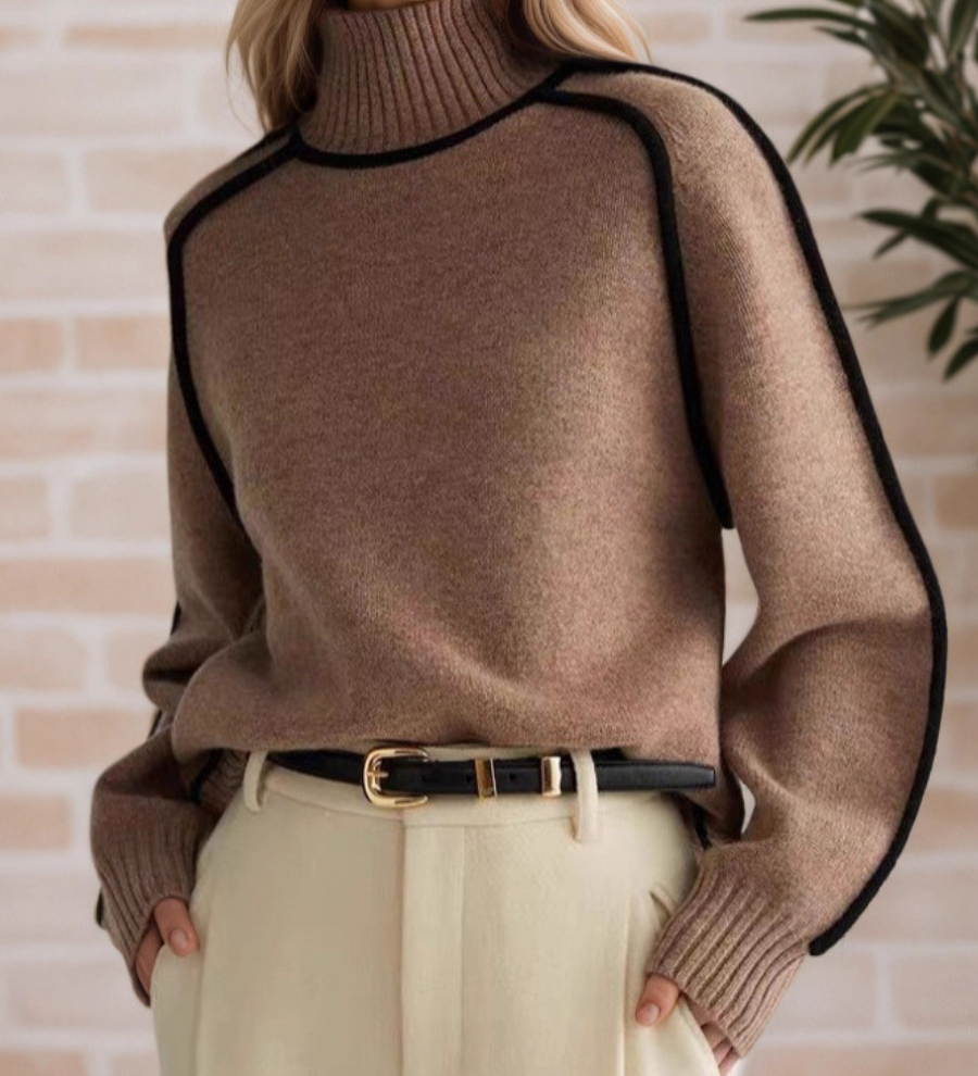 Ladies | Elegant High Neck Jumper