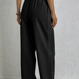 Shania - Relaxed Button Trousers