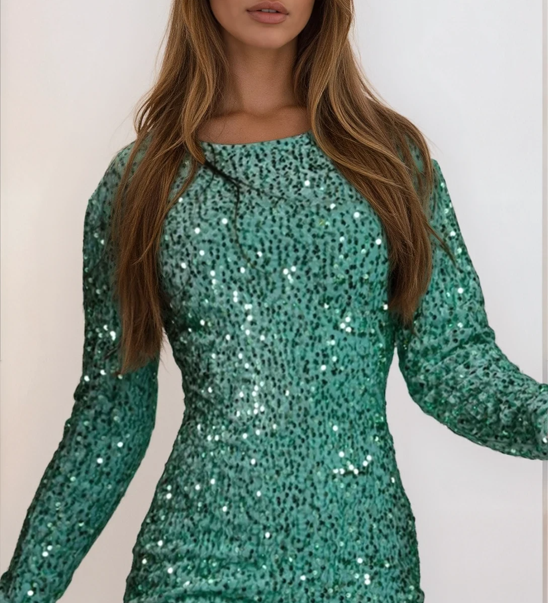 Inari | Short Dress with Sequins