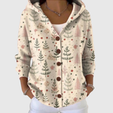 Comfortable Hooded Cardigan