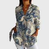 Lightweight and Colourful Printed Blouse