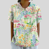 Floral Comfort Elegant Top