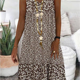 AYLA | SLEEVELESS V-NECK DRESS