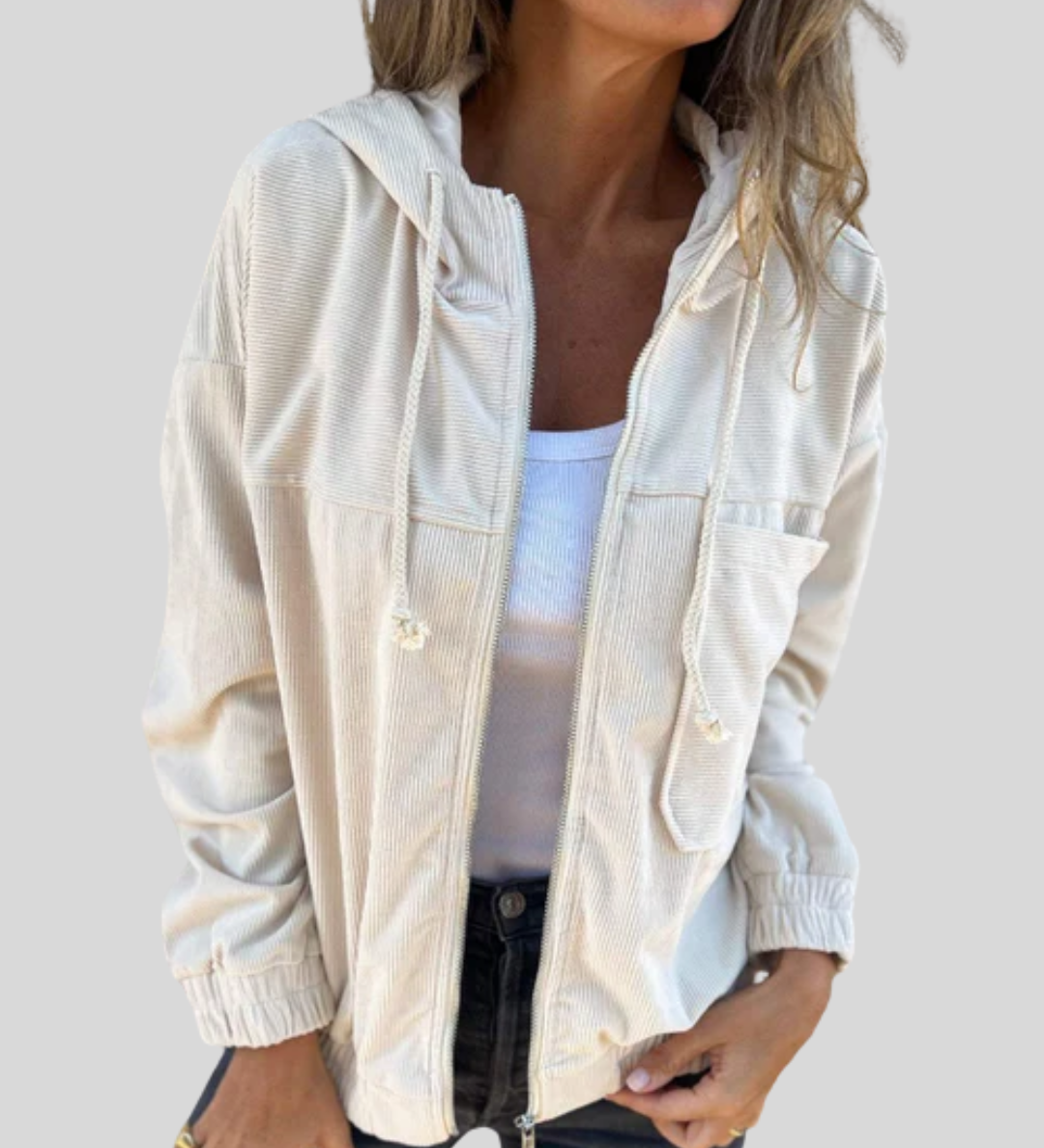 Mabel | Soft Gilet with Zip