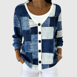 Comfortable Buttoned Knit Cardigan
