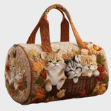 Doris | Handgefertigte Reisetasche aus weichem Material