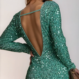Inari | Short Dress with Sequins