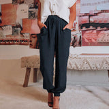 Kaeli – Elegant Drawstring Trousers