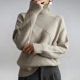 Lauren | Luxurious Cashmere Roll Neck Jumper