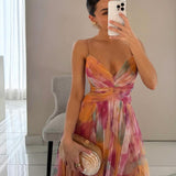 Éléonore | Long Floral Flowing Dress