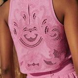 Moema - Pink Lace Set