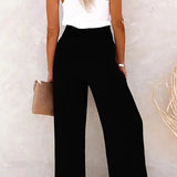 Riana - Relaxed High-Waisted Trousers