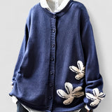 Safira - Cardigan with Floral Pattern