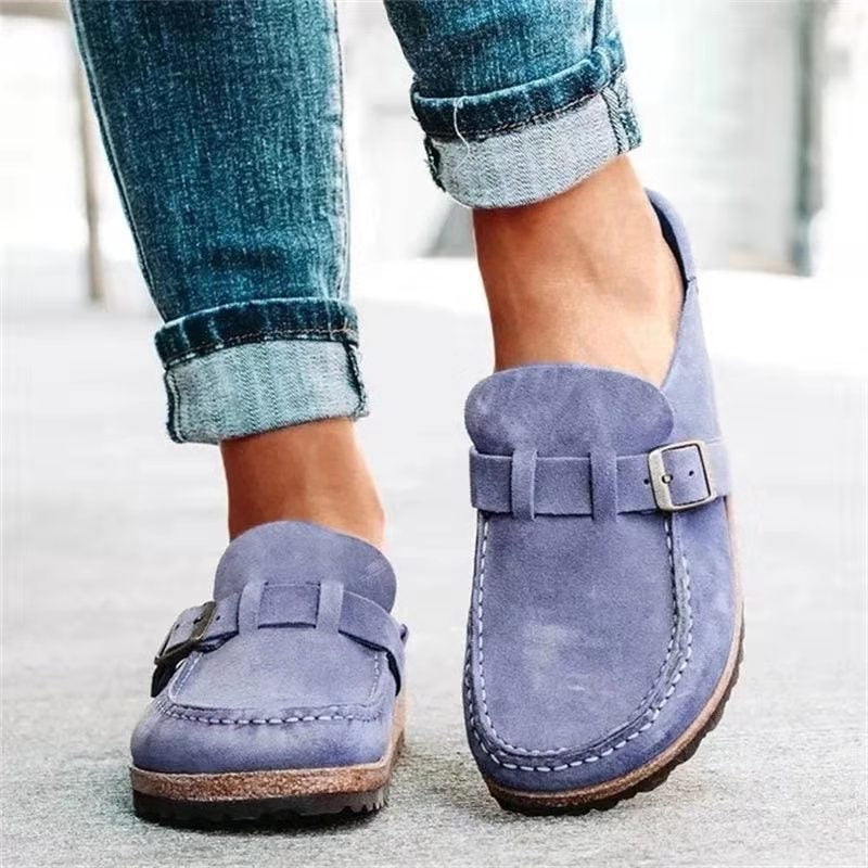 Lyra - Orthopaedic Moccasins in Suede