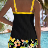 Élise | Elegant Two-Piece Tankini