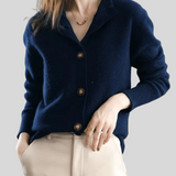 Claire | Retro Style Cashmere Cardigan
