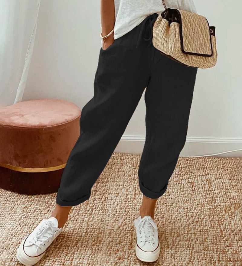 Elegant Comfortable Fluid Trousers
