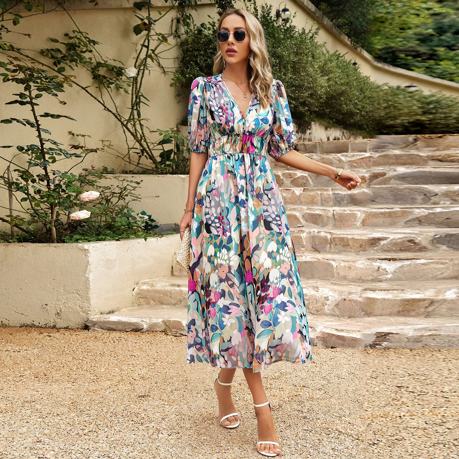 Elly | Charming dress with V-neck