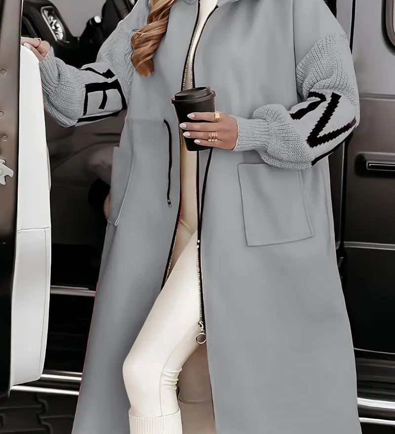 Rose - Elegant Cardigan Coat
