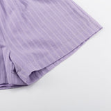 Viola - Button-Up Shirt and Breezy Shorts Set