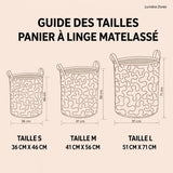 Calma Costera | Handgefertigter Wäschekorb