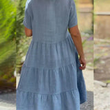 Bexley - Casual Summer Dress with V-Neck