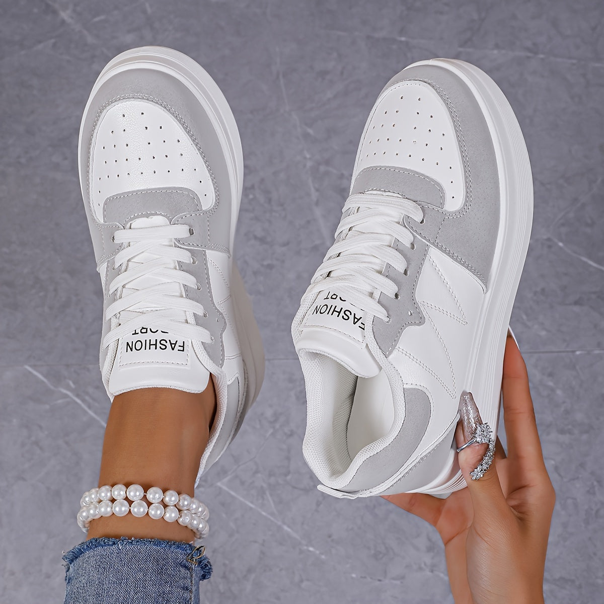 Chloé | Elegant Platform Trainers