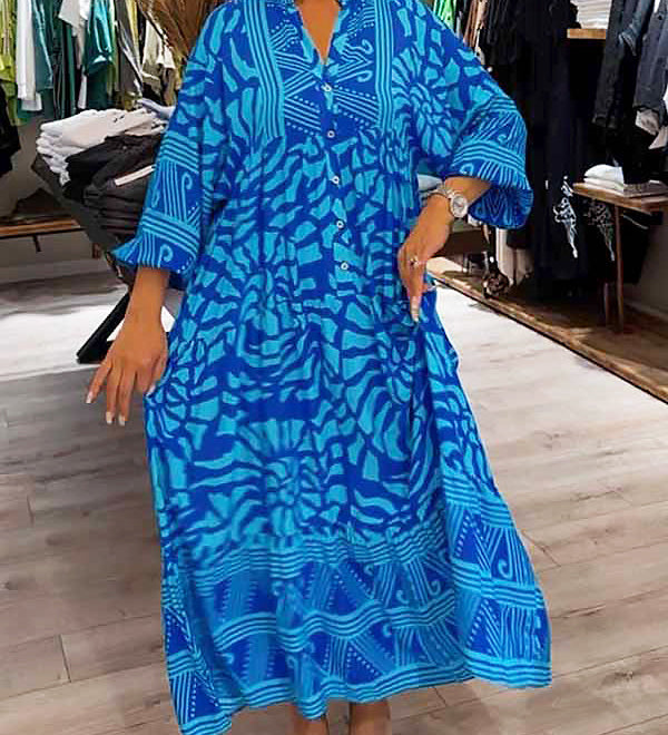 Carmilla - Vibrant Printed Dress