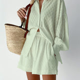Elizabeth - Lightweight Shirt and Shorts Set