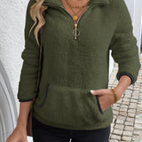 Juliette | Mid-Height Zip-Up Hoodie