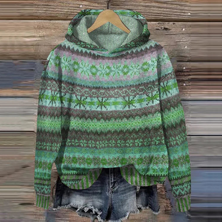 Gaby | Retro Ethnic Sweatshirt