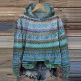 Gaby | Retro Ethnic Sweatshirt