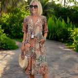 Iris – Lightweight flowing dress with a flattering effect